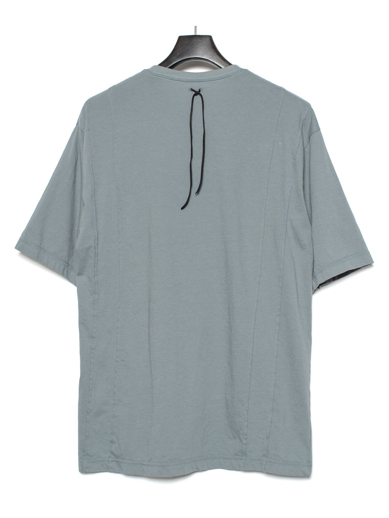 【予約品 9月27日(日) 締切】30/-ナチュラルソフト天竺 クルーネック ハーフスリーブ プリント ワイドTシャツ / SAND GREEN