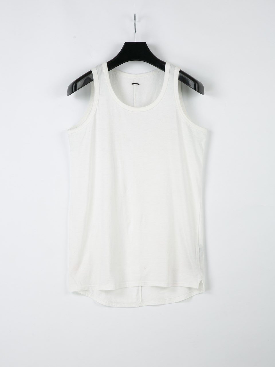 30/- ナチュラルソフト天竺 タンクトップ / Tank Top / ホワイト