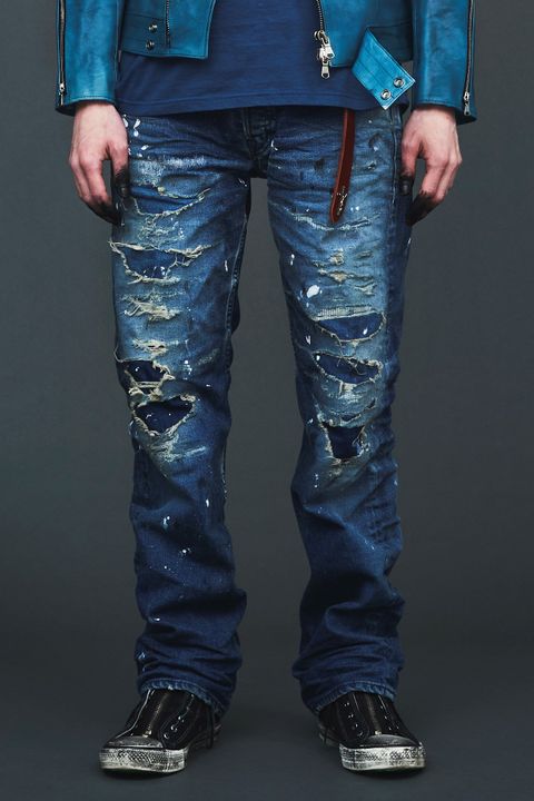 《締め予約品》 12.5oz オーガニックコットン ストレッチデニム 1977 レギュラーストレート 100年加工 / INDIGO 【STRUM】 8月中~下旬入荷予定