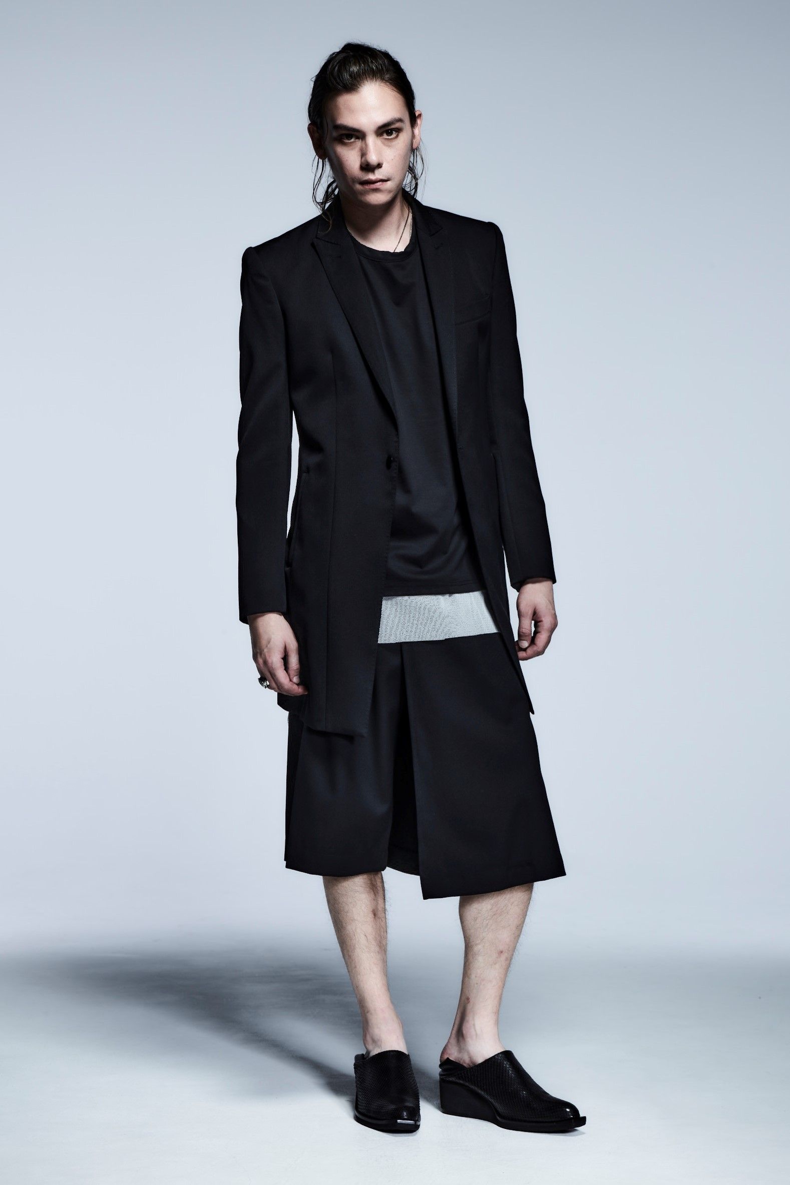 《予約品》 SkirtShortSlacks / Black 【kiryuyrik】 12月入荷予定
