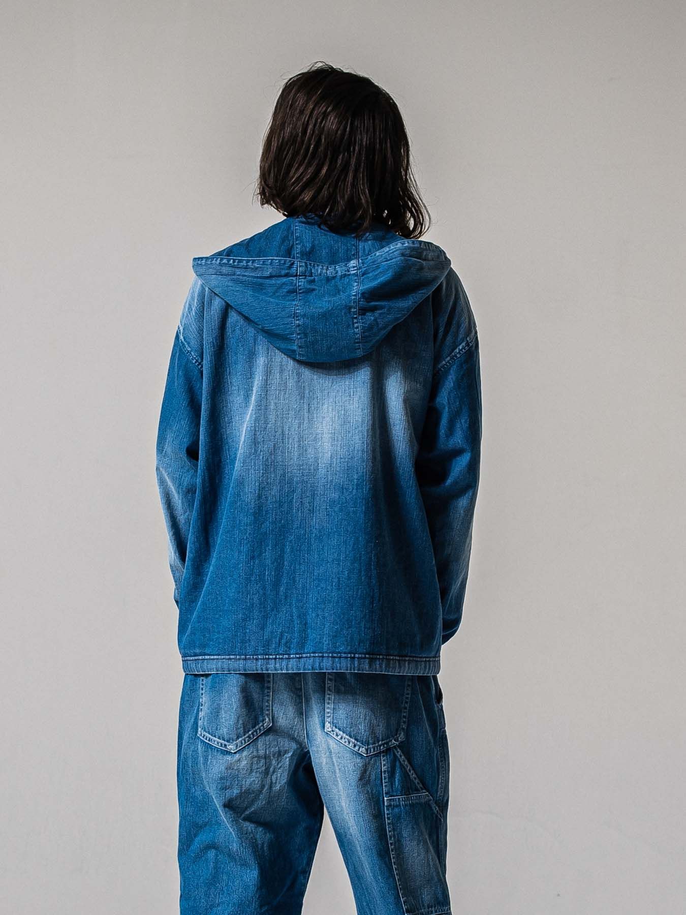 【予約品 11月16日(日) 締切】COACH HOODIE / コーチジャケットパーカー / インディゴ