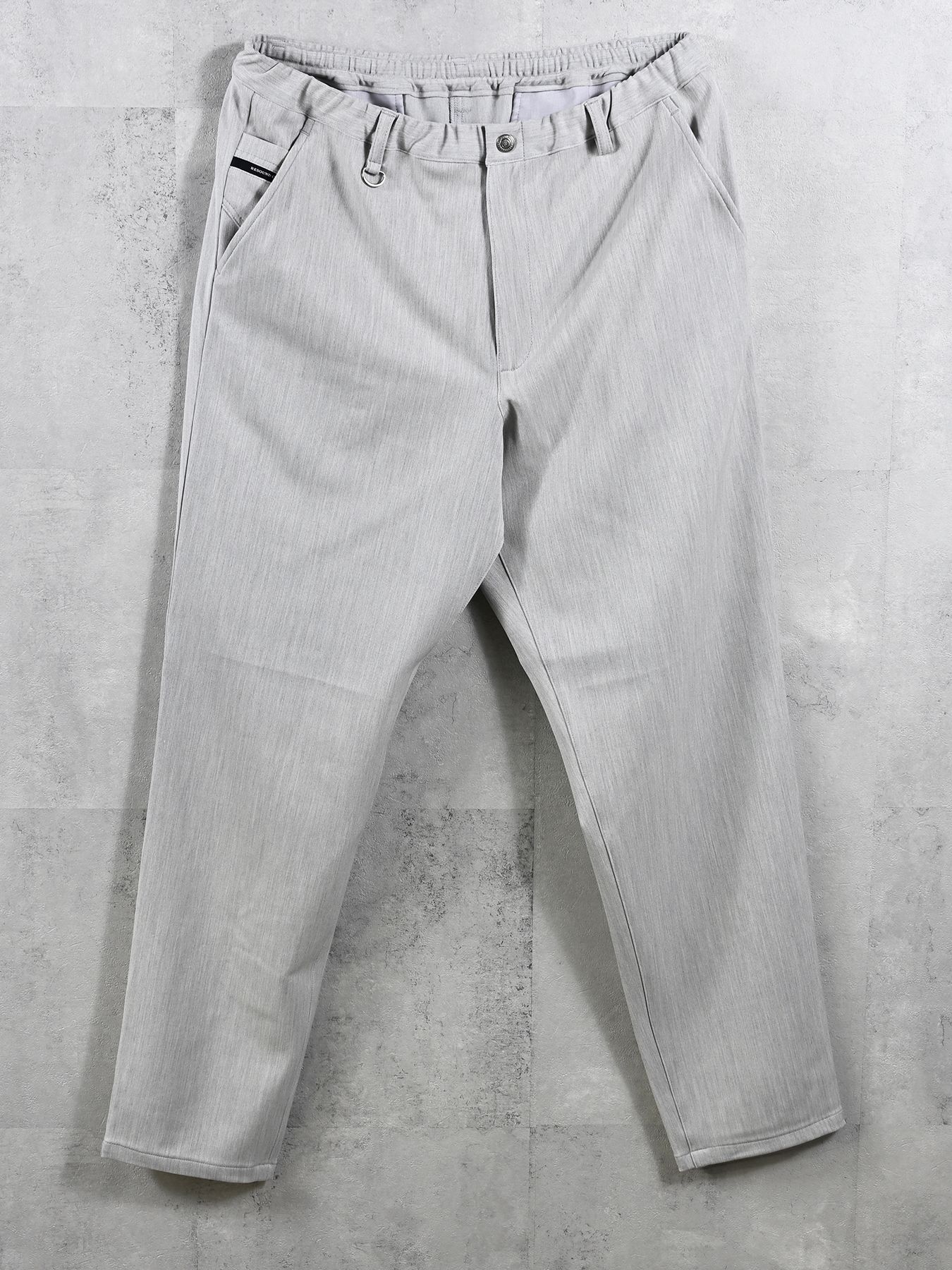 【予約品 】PAT WIDE EASY PANTS / パットワイドイージーパンツ / グレー