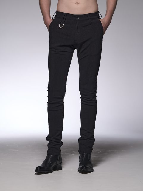 《予約品》 SkinnySlacks / ハイテンションストレッチスキニースラックス / ブラック