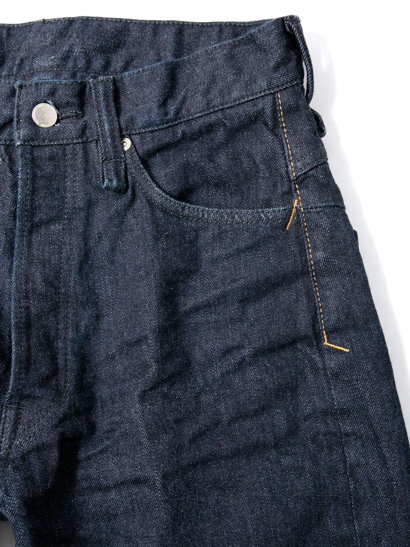 【予約品 4月6日(月) 締切】14oz Deep Blue Heavy Selvage Denim Regular Straight Jeans / 14oz ディープブルー ヘビーセルヴィッチ デニム レギュラーストレート / 1977 / インディゴ（ワンウォッシュ）