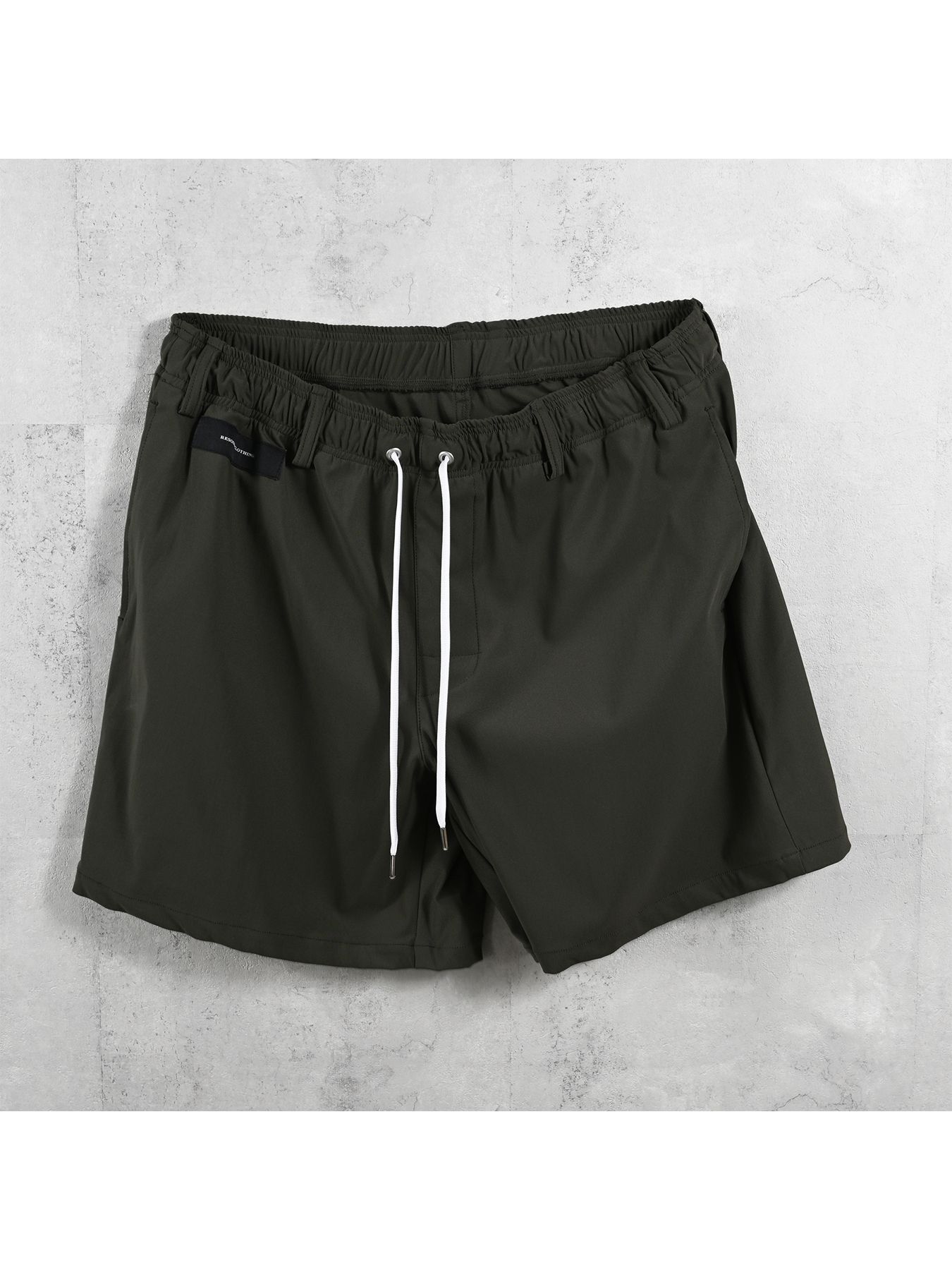 【予約品 】TV NYLON SHORTS / ティーヴィーナイロンショーツ / カーキ