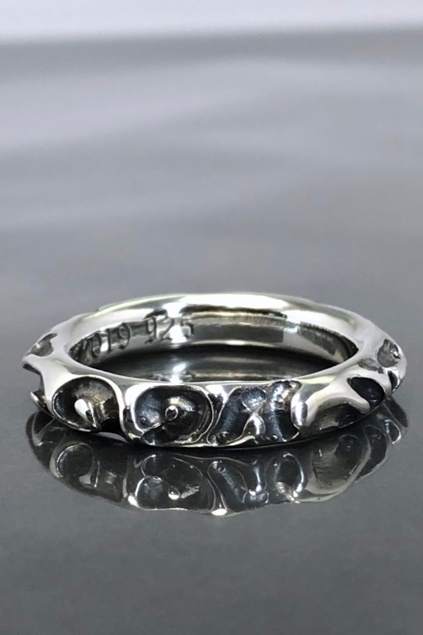 《受注生産》 CRATER RING リング 【GOD SIZE】 注文から2～3週間後入荷予定