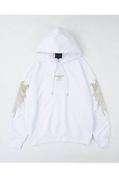 GOLD WING SWEAT PARKA パーカー / White 【BOY LONDON】