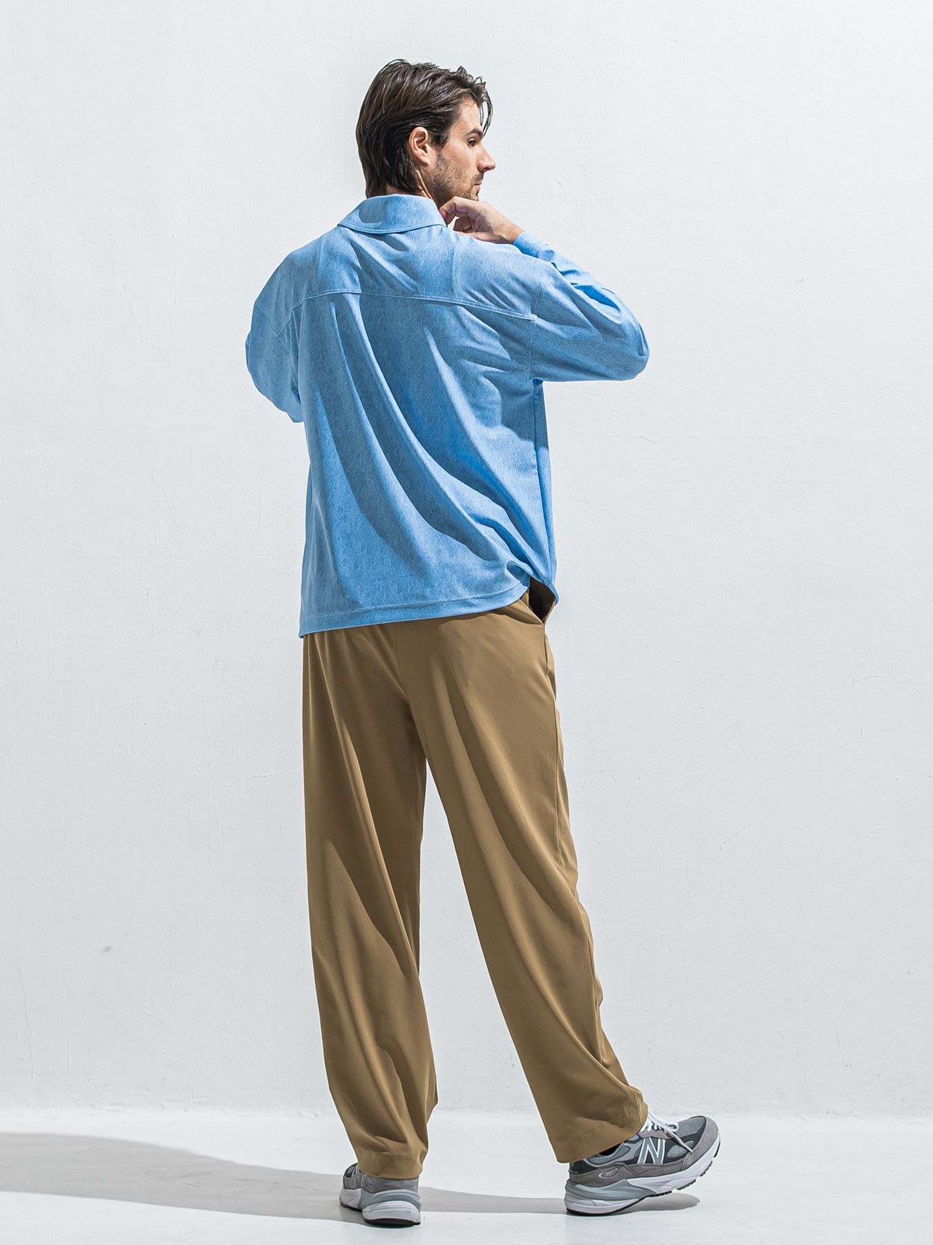 【予約品 2月15日(日) 18:00 締切】BEN PANTS / ワイドルーズパンツ / ブラウン