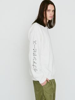 【予約品 8月10日(日) 締切 】ラブアンドピース SWEAT / ラブアンドピース スウェット / オフホワイト