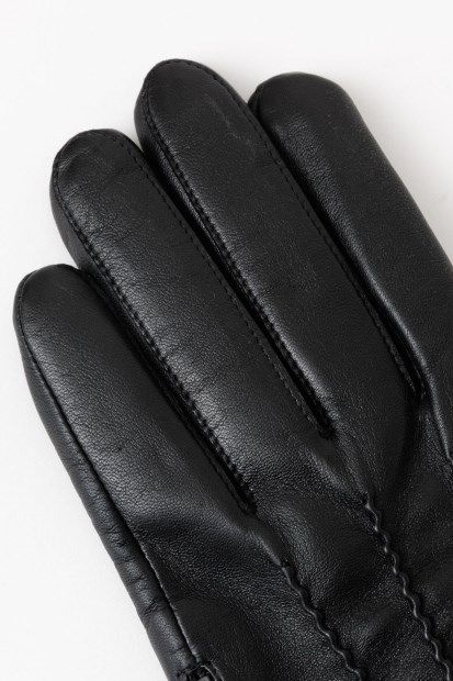 羊革ジップ付きグローヴ タッチパネル対応【5351 POUR LES HOMMES】