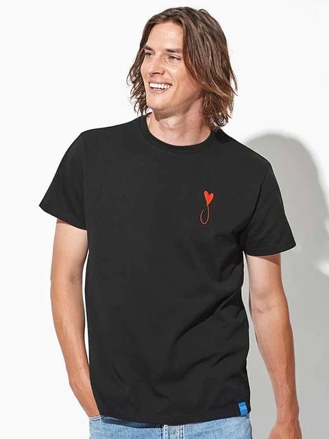 Tiphanie Tシャツ ブラック×レッド 半袖メゾンオノレ パリ