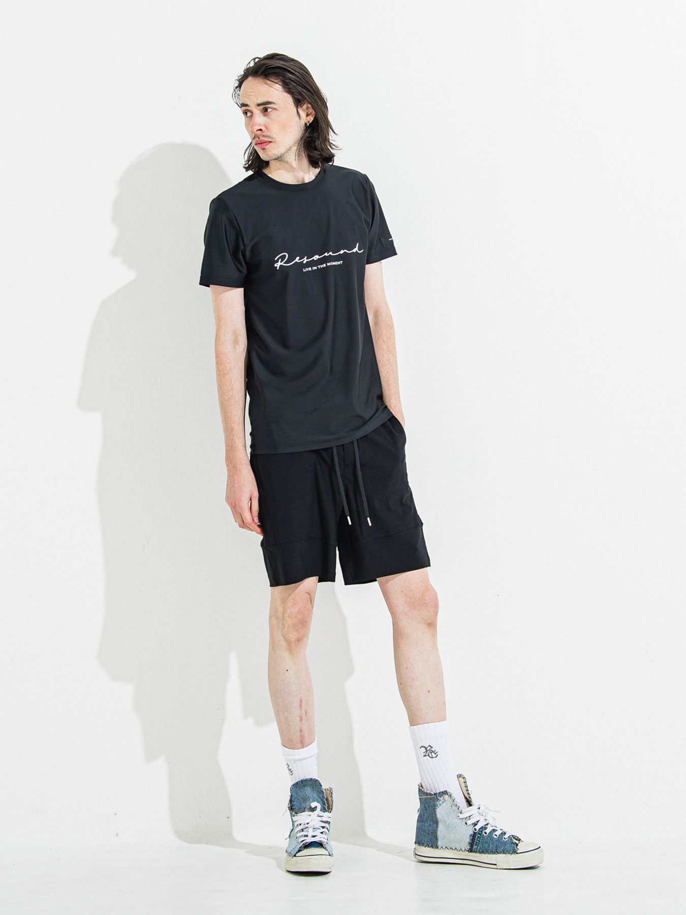 【予約品 】TYLER NYLON SHORTS / タイラー ナイロンショーツ / ブラック