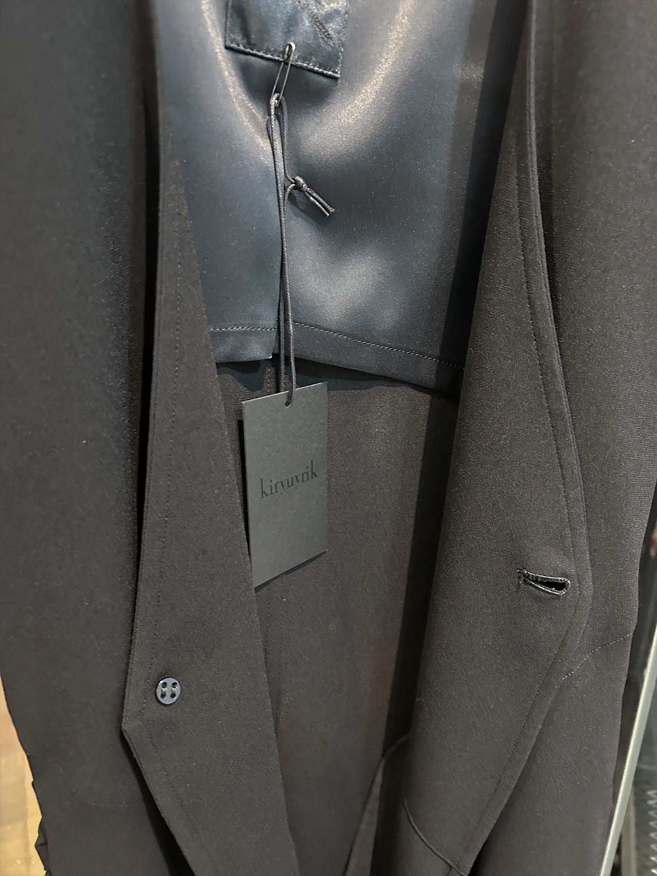 【予約品 1月4日(日) 締切】Long Flare Vest / ロングフレアベスト / ブラック