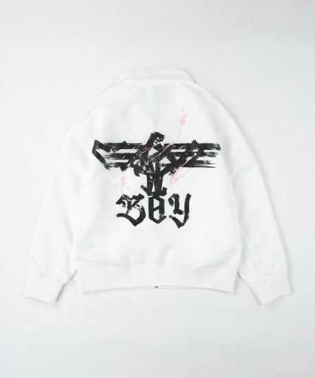 NYLON JACKET/COAT / White 【BOY LONDON】