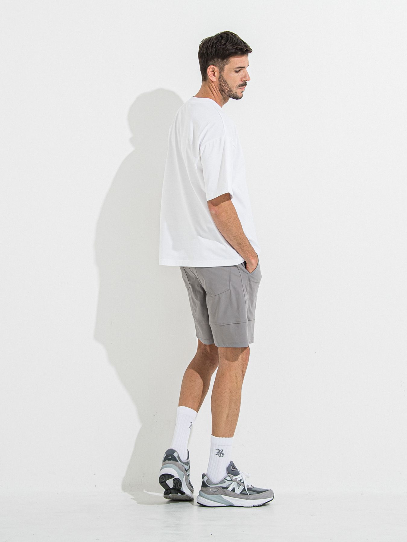 【予約品 】TYLER NYLON SHORTS / タイラー ナイロンショーツ / グレー
