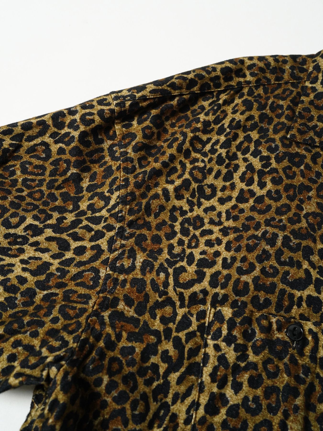 【予約品 7月5日(日) 締切】LEOPARD FLANNELSHIRTS / レオパード フランネルシャツ / ベージュ