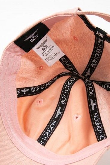 LOGO JACQUARD CAP キャップ / PINK 【BOY LONDON】