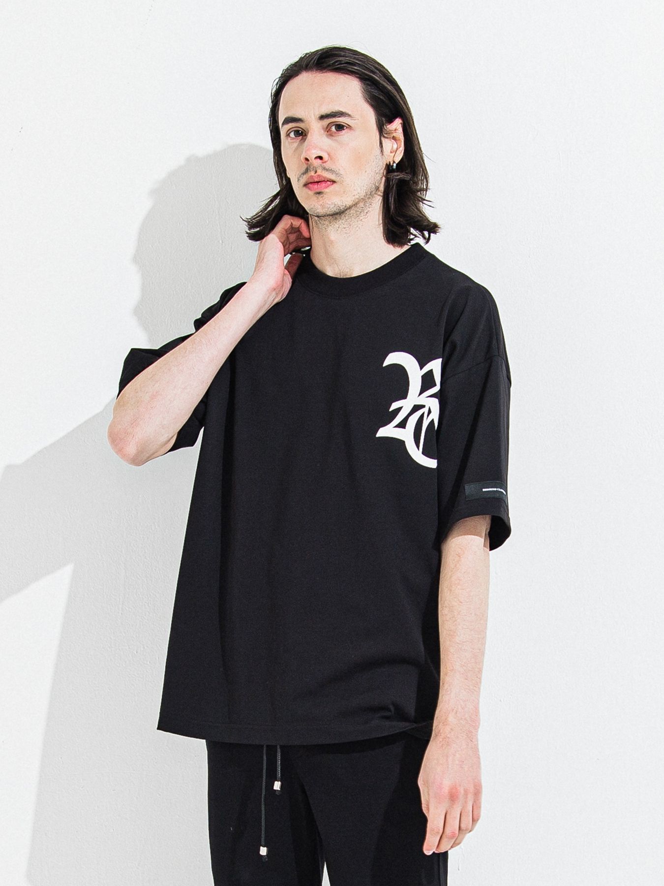 【予約品 】RC OVER TEE /  RCロゴ オーバーサイズTシャツ / ブラック×ホワイト