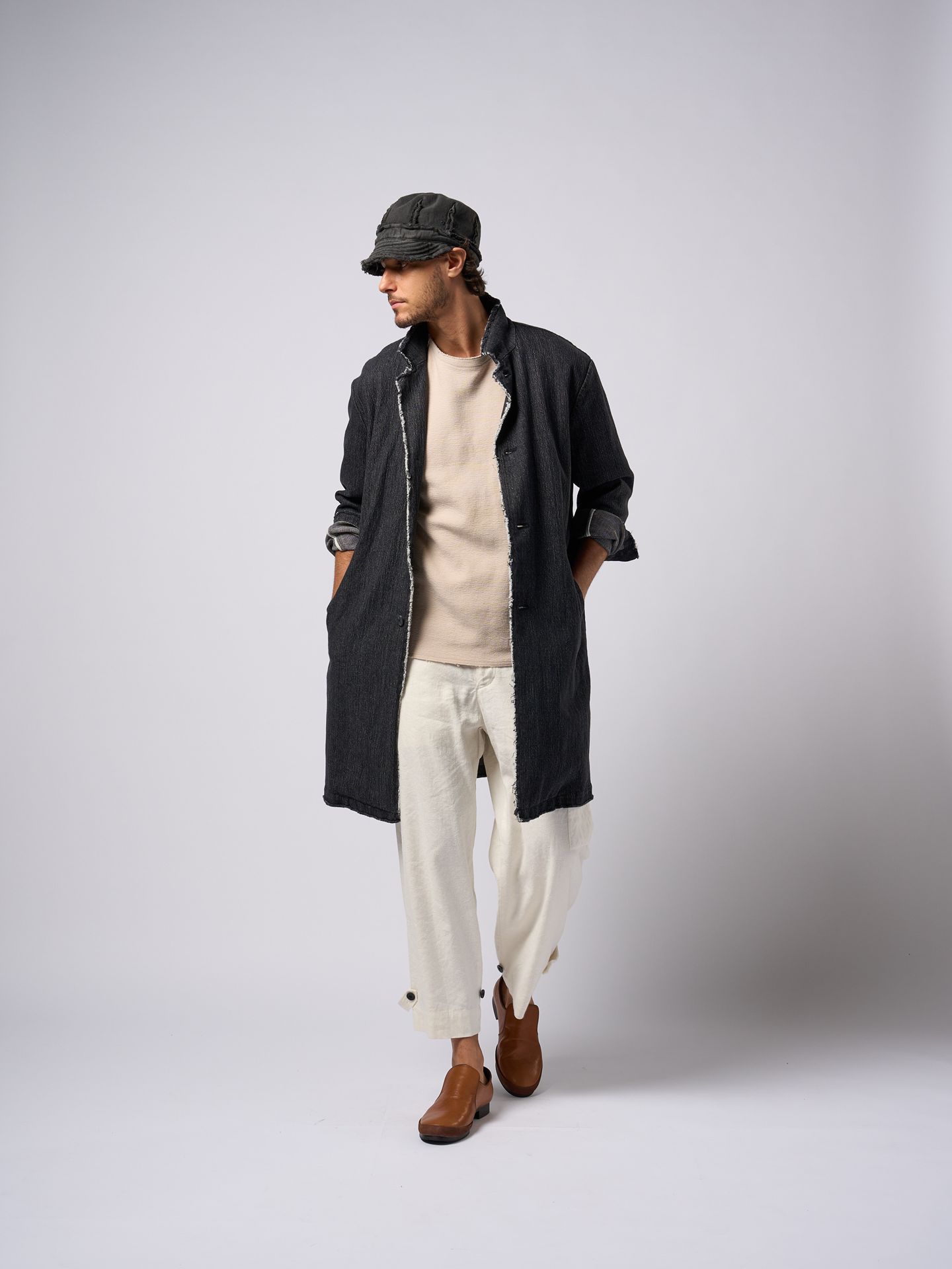 【予約品9月19日 10時締め】 soft leather slip-on / レザースリッポン / ブラウンベージュ
