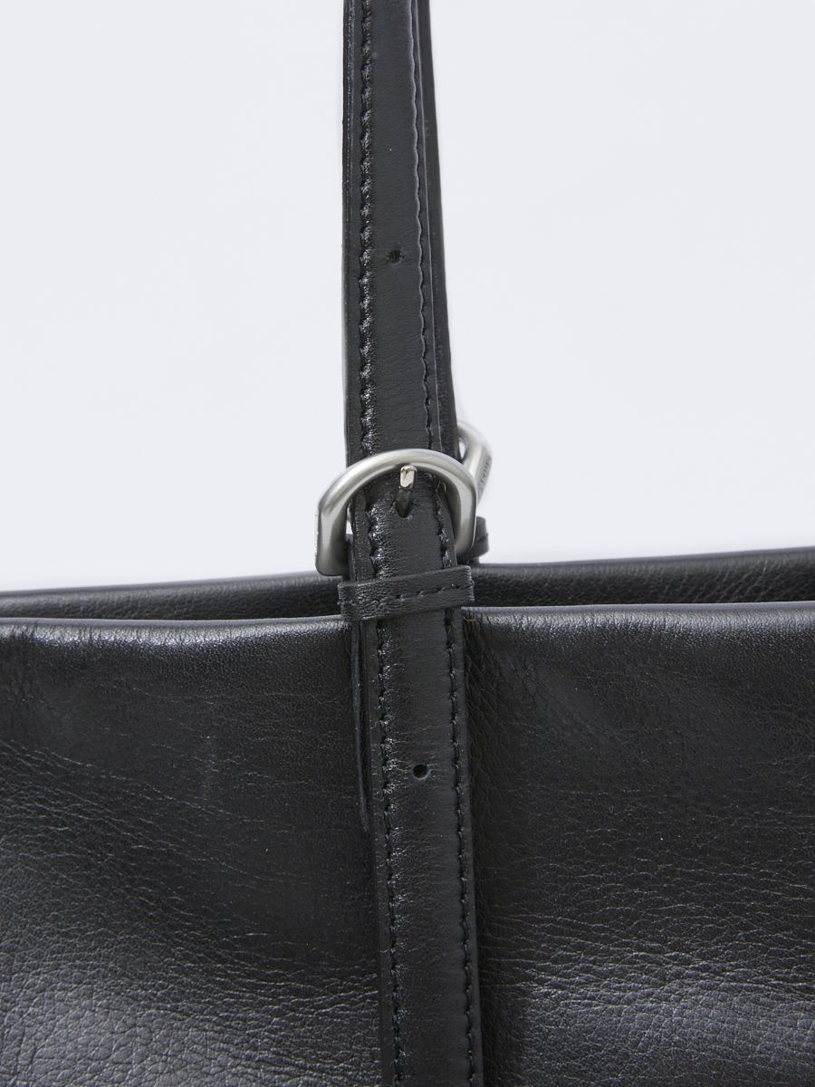 トートバック Artisan Leather (牛革/日本製) BLACK【aniary】