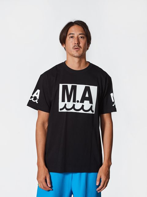 MUTAMARINE】ムータマリン 2XL Tシャツ 長袖 刺繍 ブラック