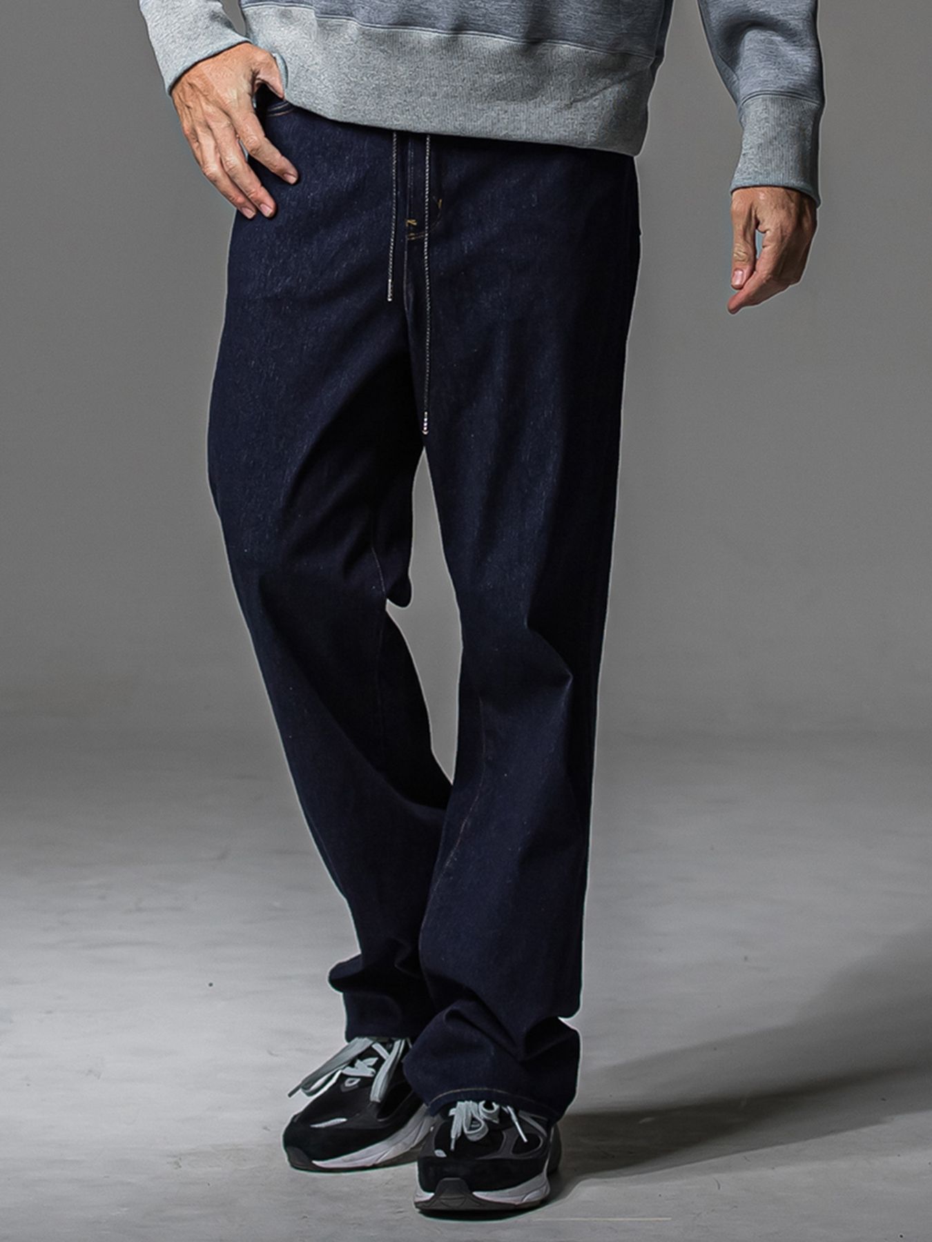KING DENIM JERSEY / キング デニム ジャージパンツ / インディゴワンウォッシュ