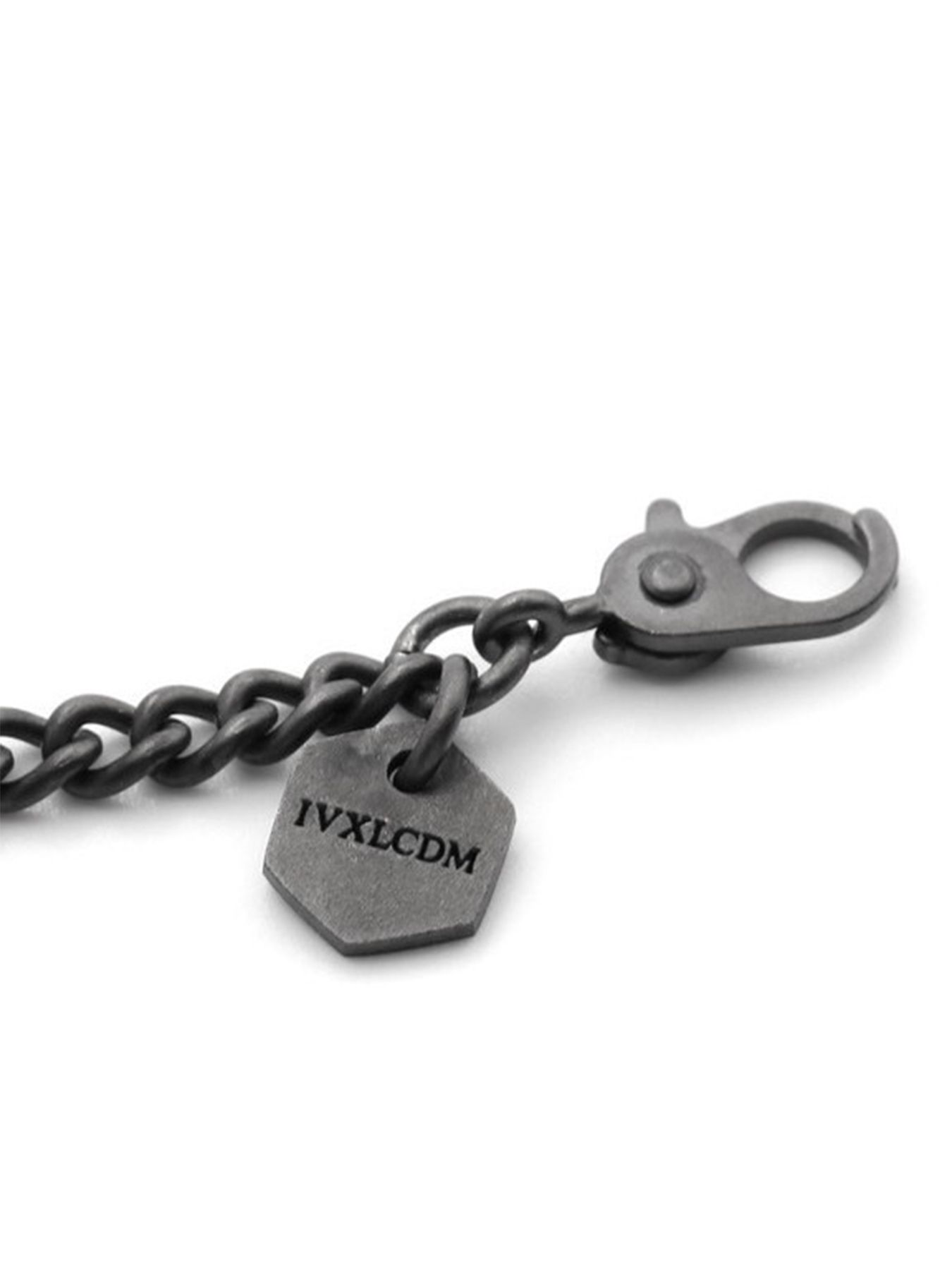 【予約品 9月23日(火) 締切】IVXLCDM ×wjk  slim chain neckless / スリムチェーンネックレス / ブラックコーティング