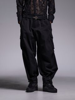 【予約品 1月4日(日) 締切】Cargo Pants / カーゴパンツ / ブラック
