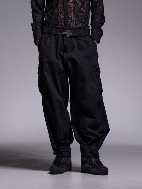 【予約品 1月4日(日) 締切】Cargo Pants / カーゴパンツ / ブラック