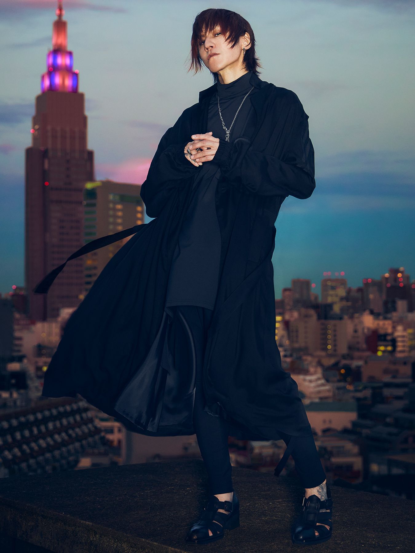 【予約品 4月26日(日) 締切】Eco Horse Hide Gladiator Ankle Boots / エコホースレザー グラディエーター アンクルブーツ / ブラック