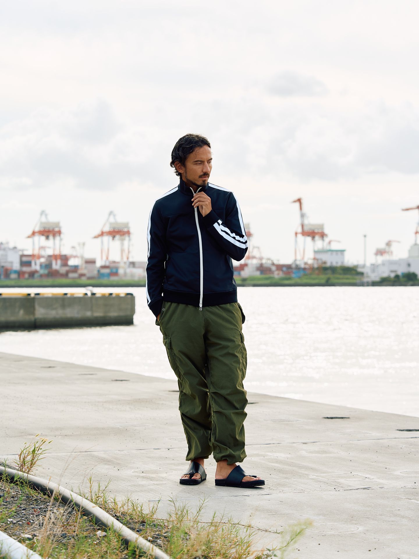M51 arctic easy  / オーバーイージーパンツ / カーキ