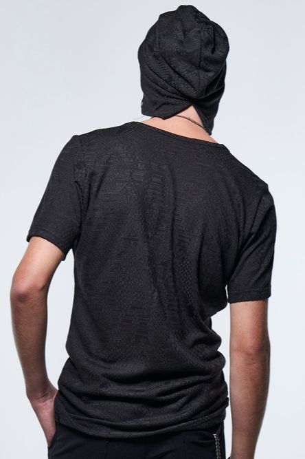 《予約品》 PythonJQDJersey LilFrillT-Shirt / ブラック 【kiryuyrik】 2023年5月以降入荷予定