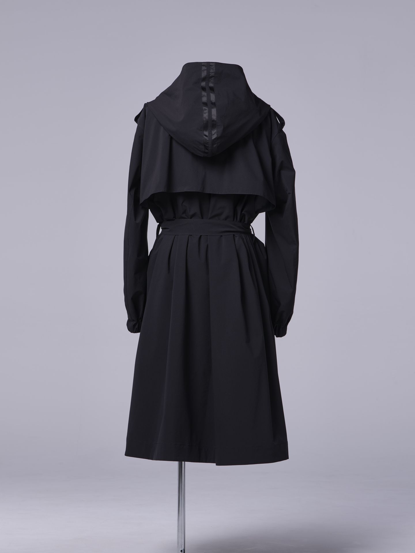 《予約品11月4日 》 LineBigSilhouetteHoodie / フーディーコート / ブラック×ブラックライン