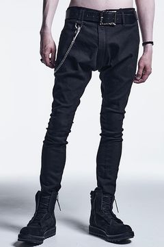 《予約品》サルエルパンツ SaruelPants BlackBlackDenim / Black 【kiryuyrik】 9月入荷予定