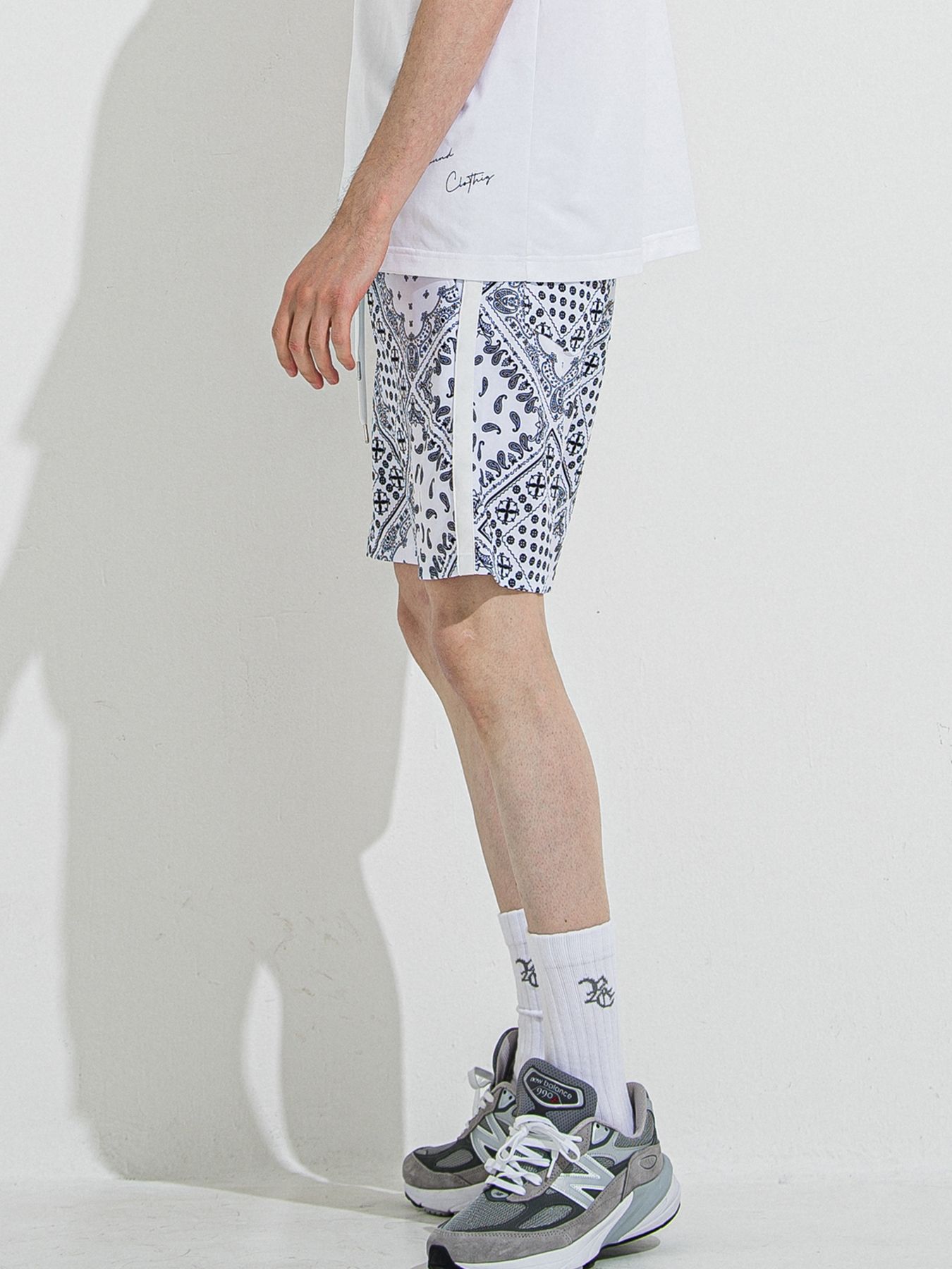 【予約品 】RASH SHORTS / ラッシュガード ショーツ / ホワイト
