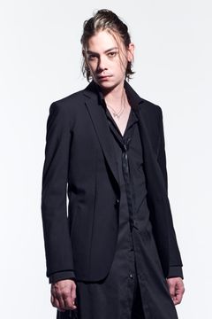 《予約品》 Jacket テーラードジャケット TWS-Stretch / Black 【kiryuyrik】 1月入荷予定