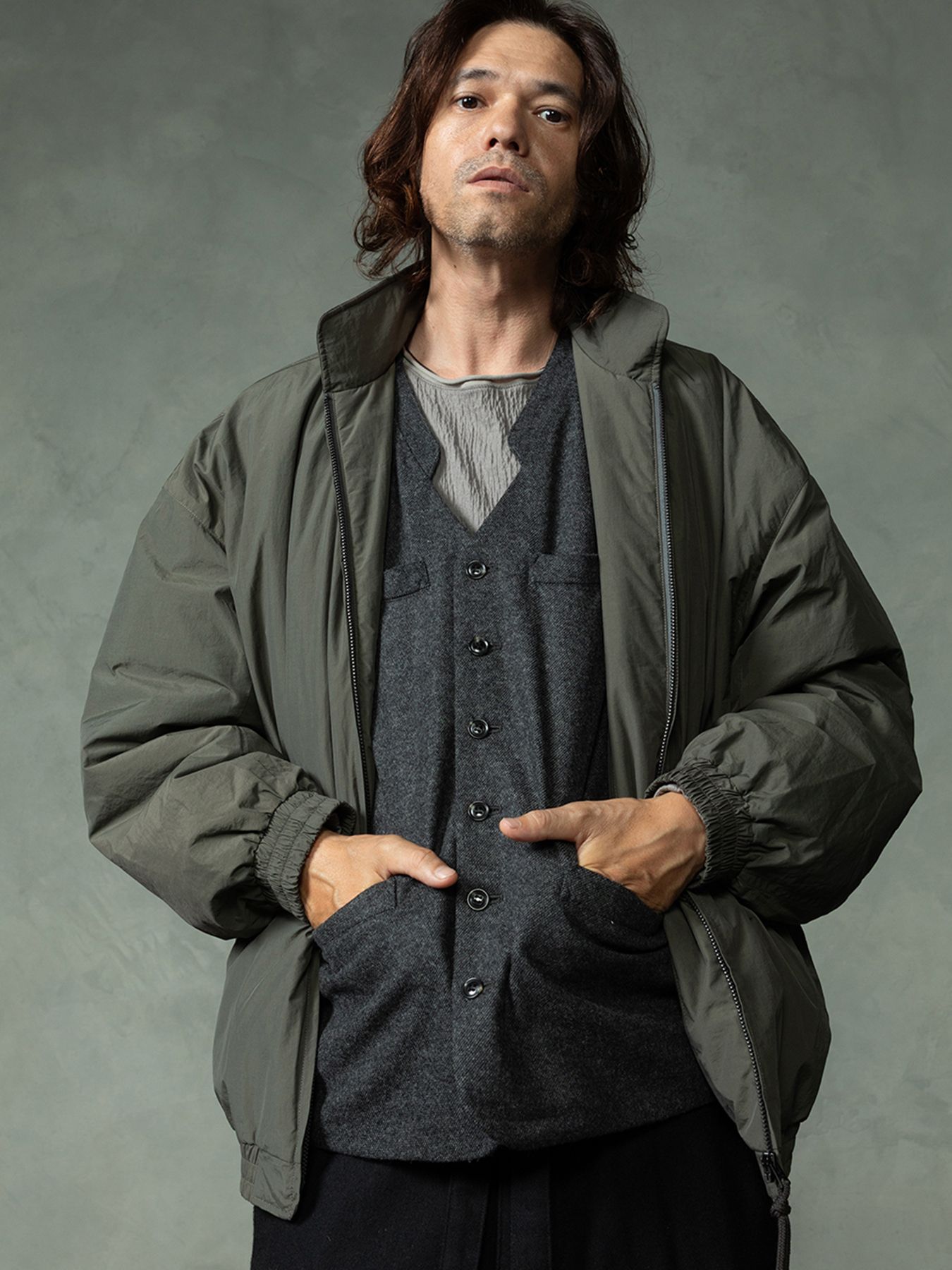 【予約品 7月5日(日) 締切】VOID WARMJACKET / ウォームジャケット / チャコール