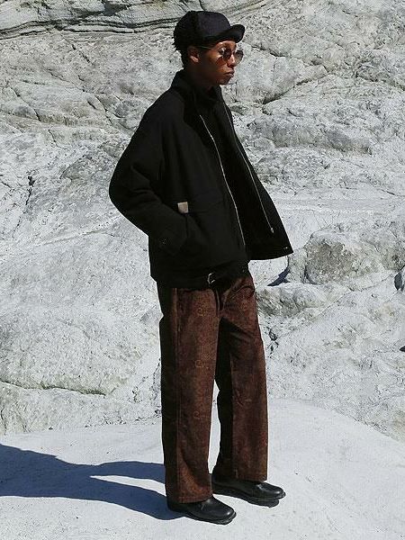 ADEL PANTS / BOURDEAX-RED / QUOLT クオルト