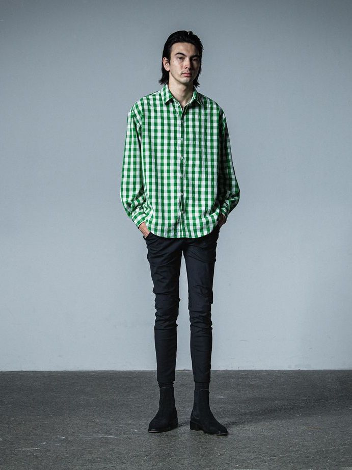 《予約品》  JACK SHIRTS  / ジャックシャツ / グリーンチェック