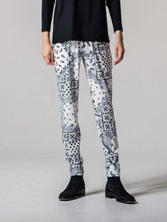 【予約品 11月16日(日) 締切】CHRIS EASY TUCK PANTS / スラックス イージーパンツ / バンダナホワイト