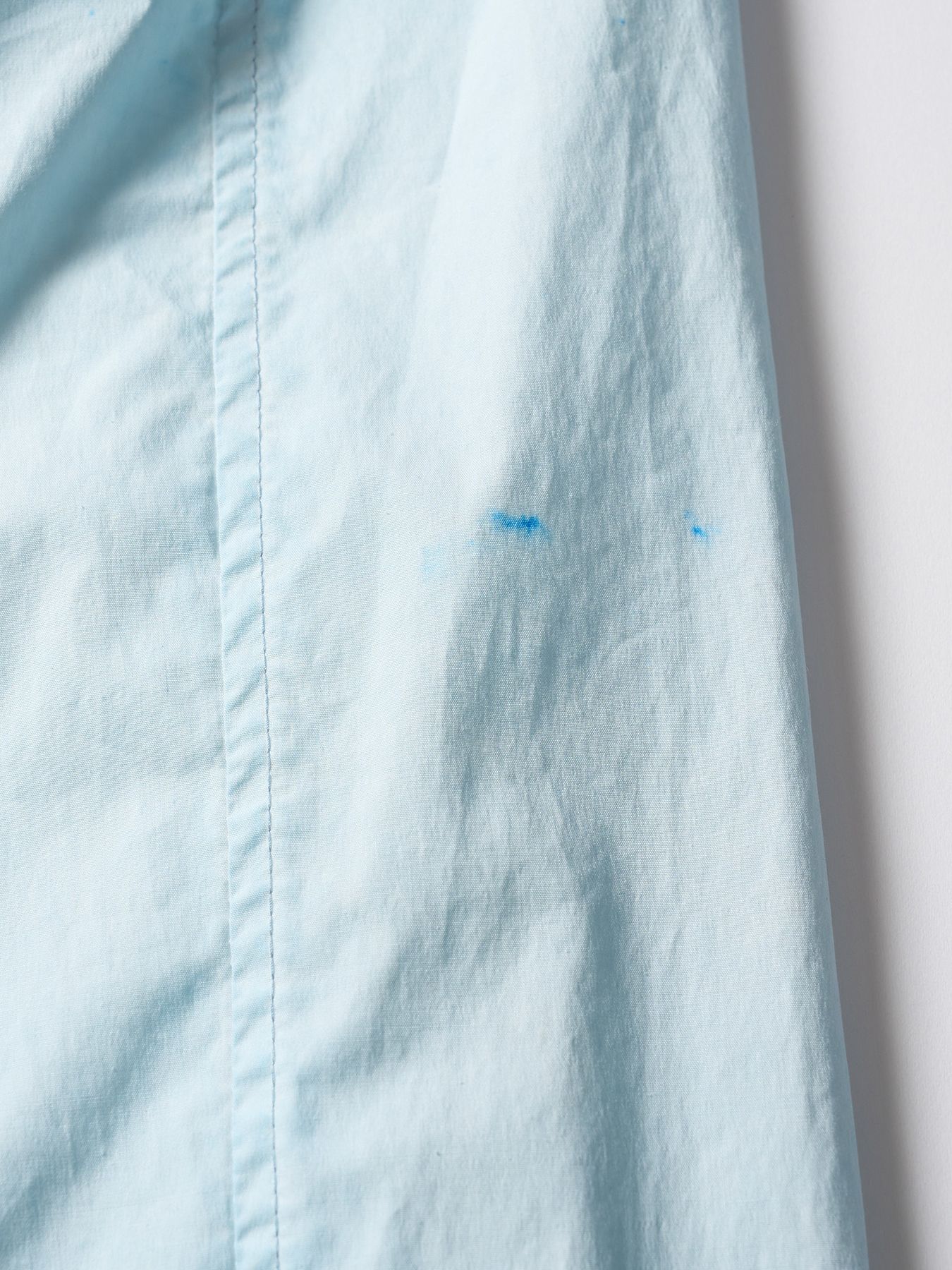 【予約品 9月23日(火) 締切】dyed regular shirt / コールドダイ レギュラーシャツ / アイスブルー
