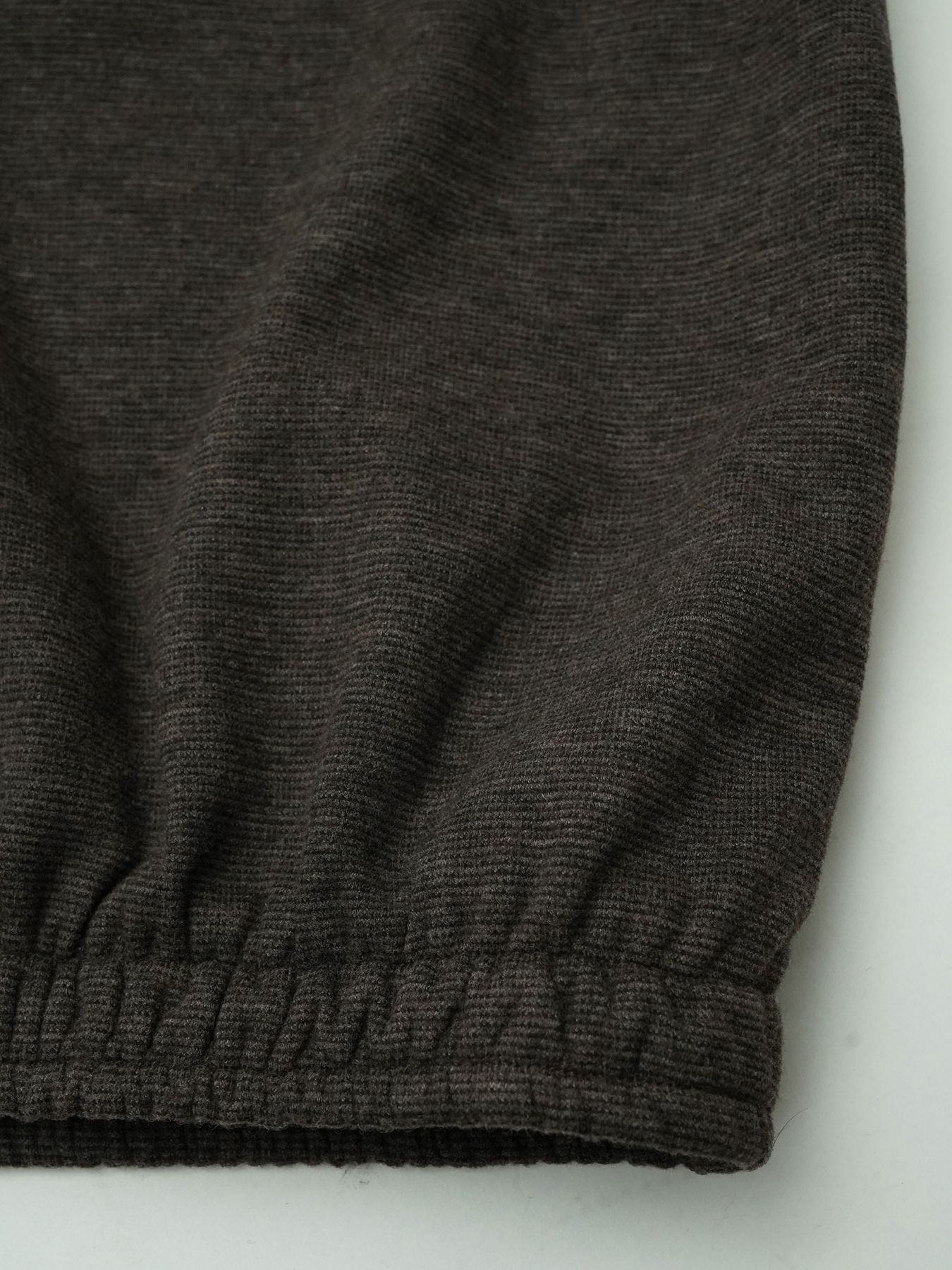 【予約品 】LUXMODERN OVERSHIRTS / オーバーシャツ / 杢ブラウン