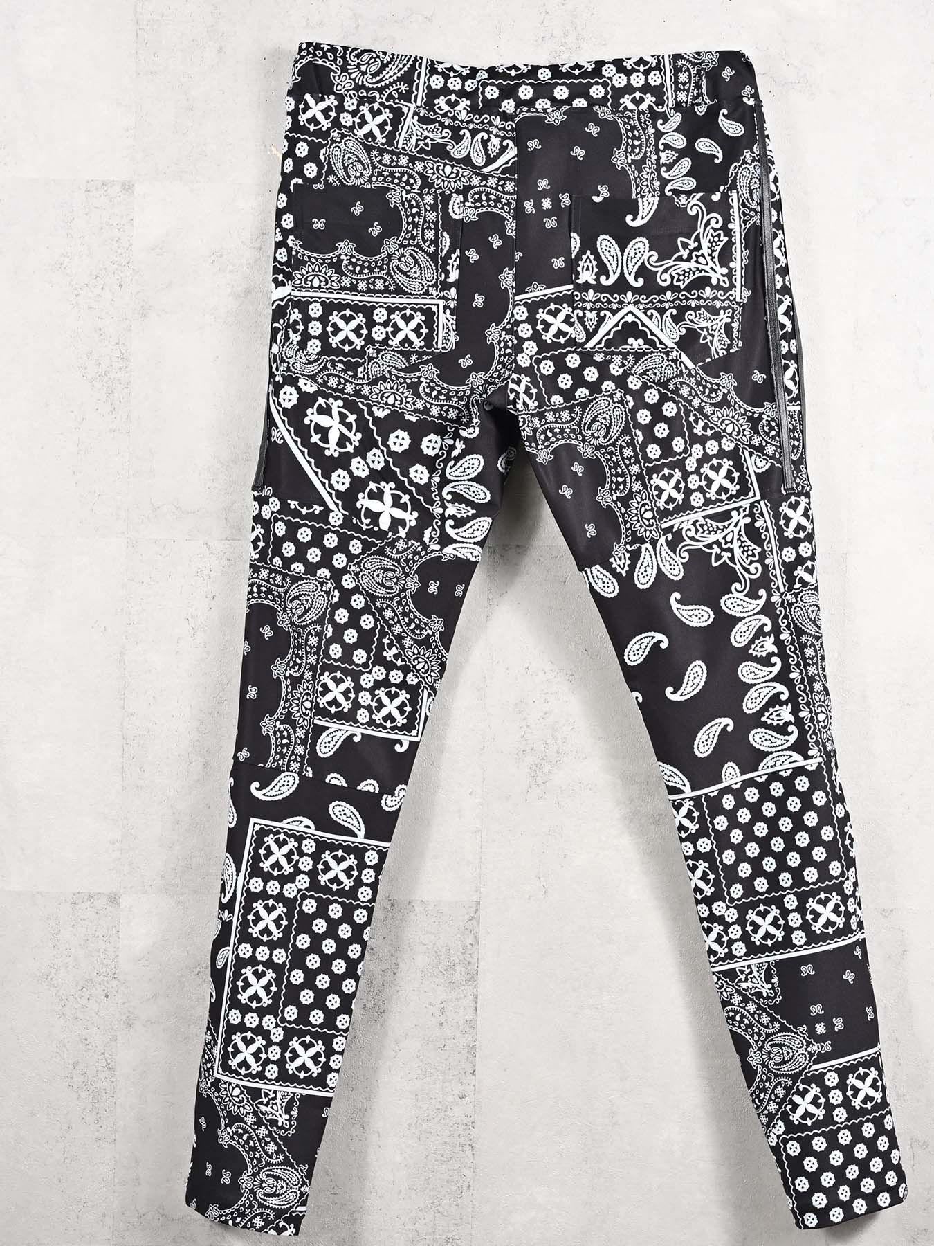 【予約品 11月16日(日) 締切】JOHNSON LINE PANTS / ジョンソンラインパンツ / バンダナブラック