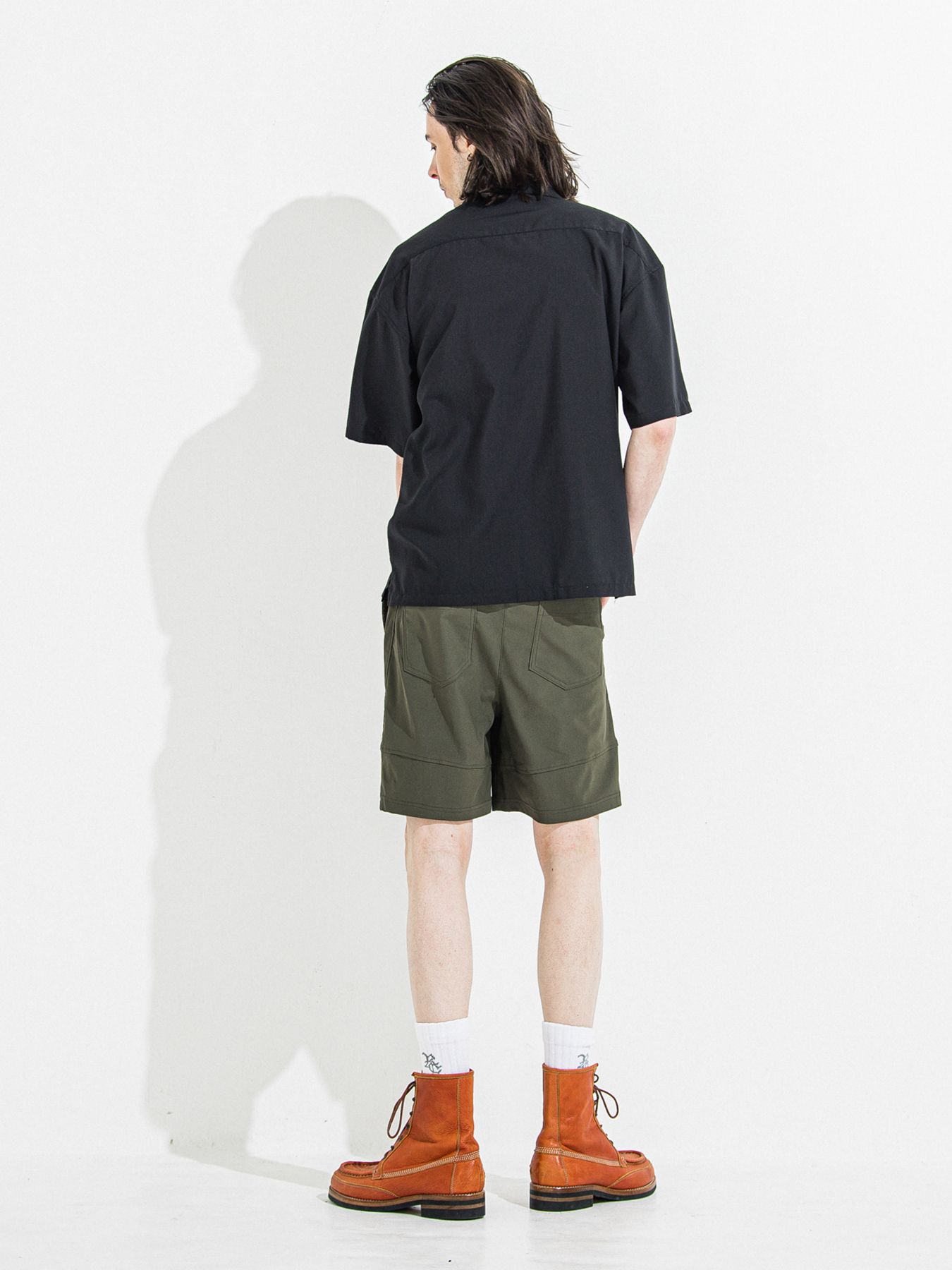 【予約品 】ZACK HALF SHIRT / ザックハーフスリーブシャツ / ブラック