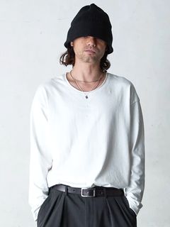 LONGCHILL / ロンT / ホワイト