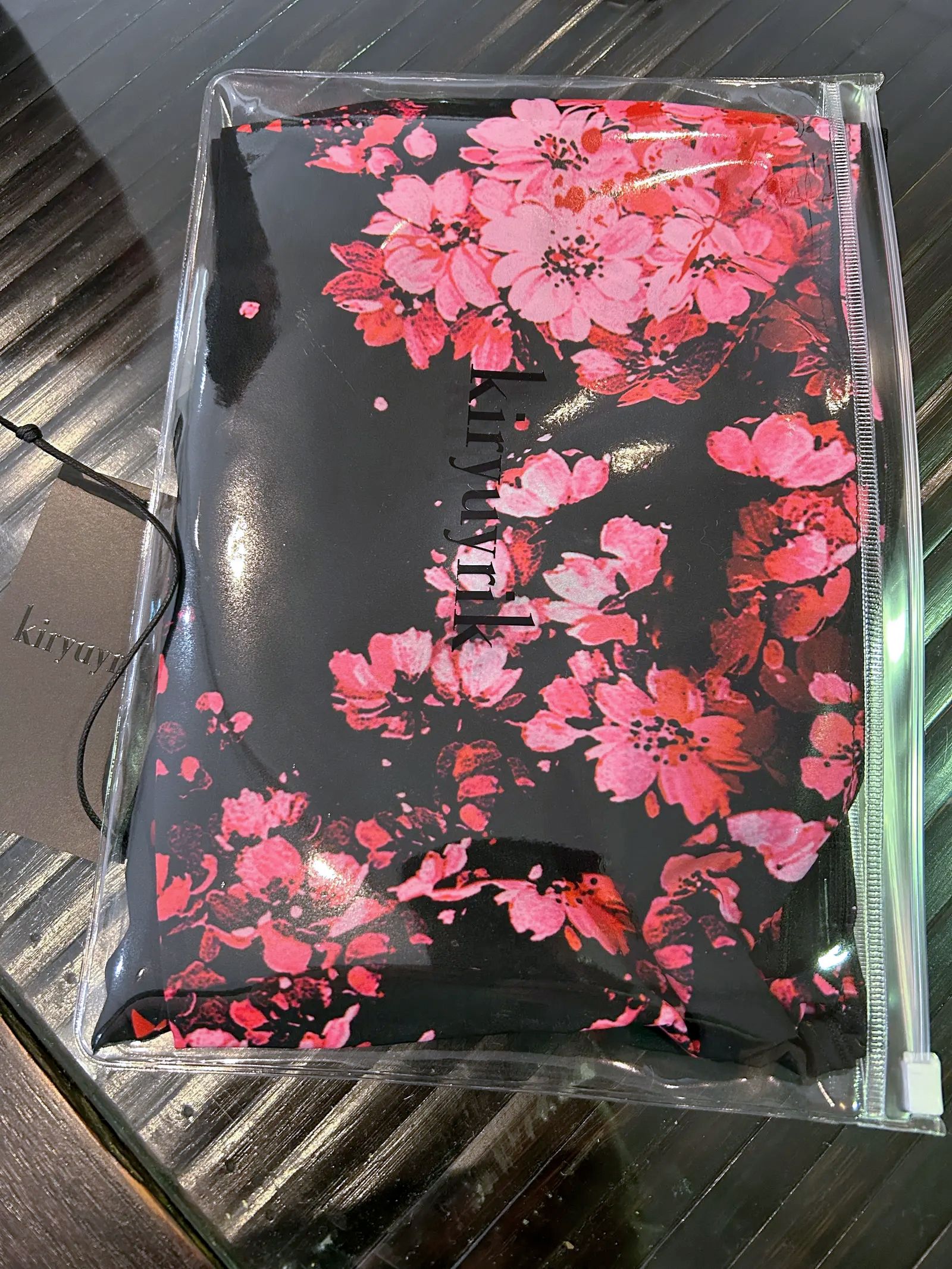 【予約品 】17Stoal / ストール / サクラ ブラック&ピンク