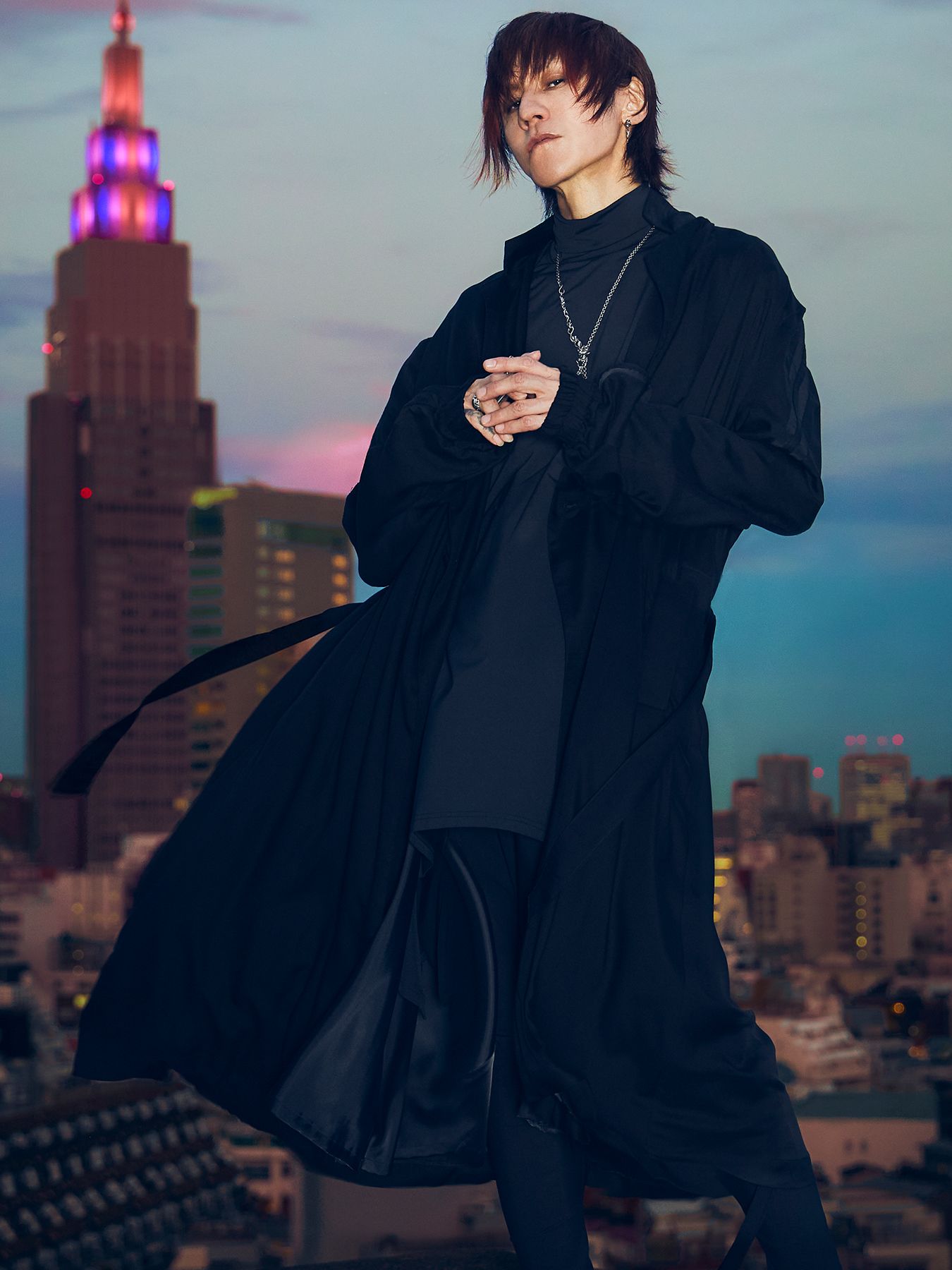 【予約品 】Over Size Coat / オーバーサイズコート / ブラック