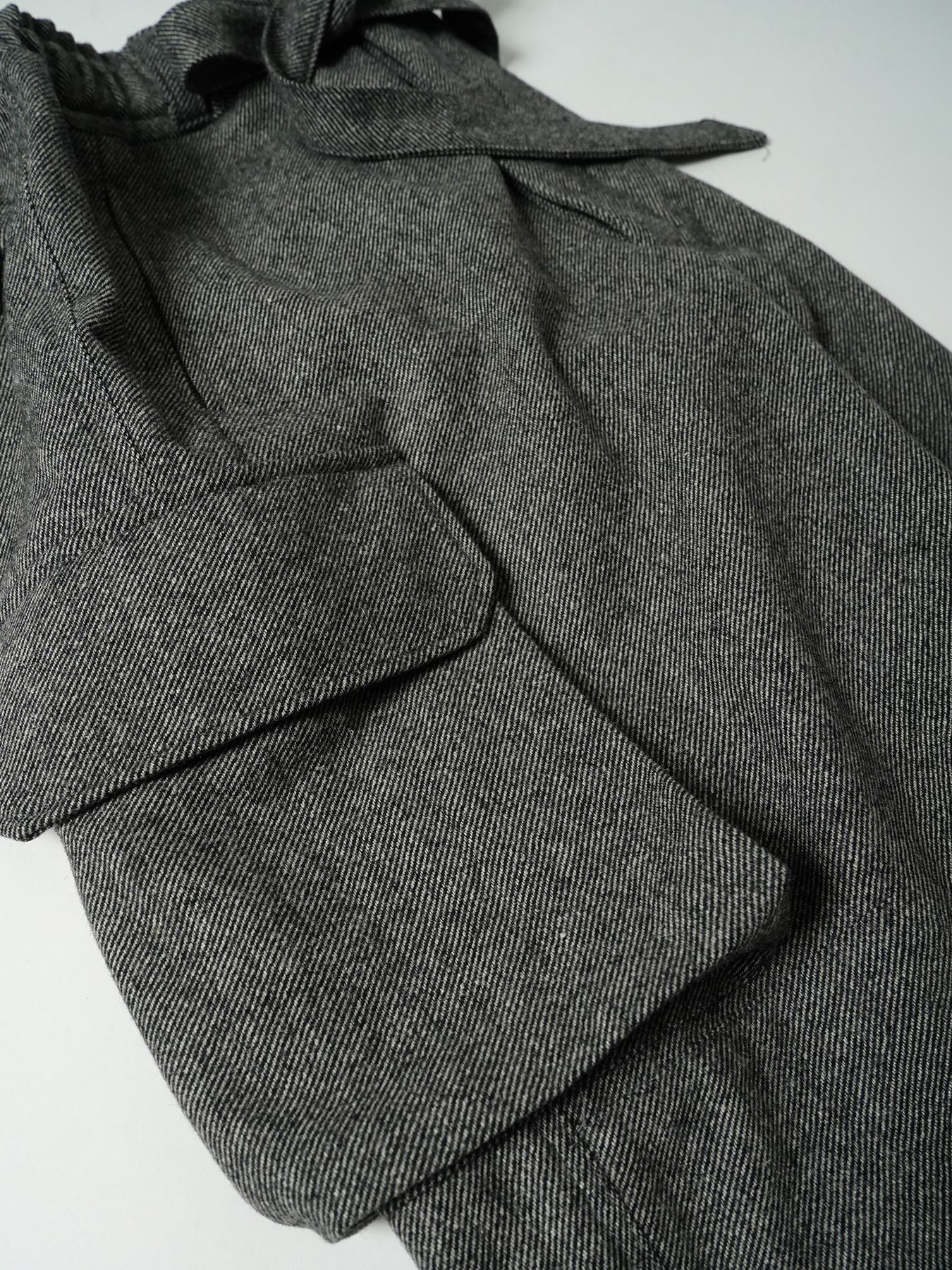 【予約品 7月5日(日) 締切】M47 WOOLTROUSERS / ウールカーゴパンツ / 杢グレー