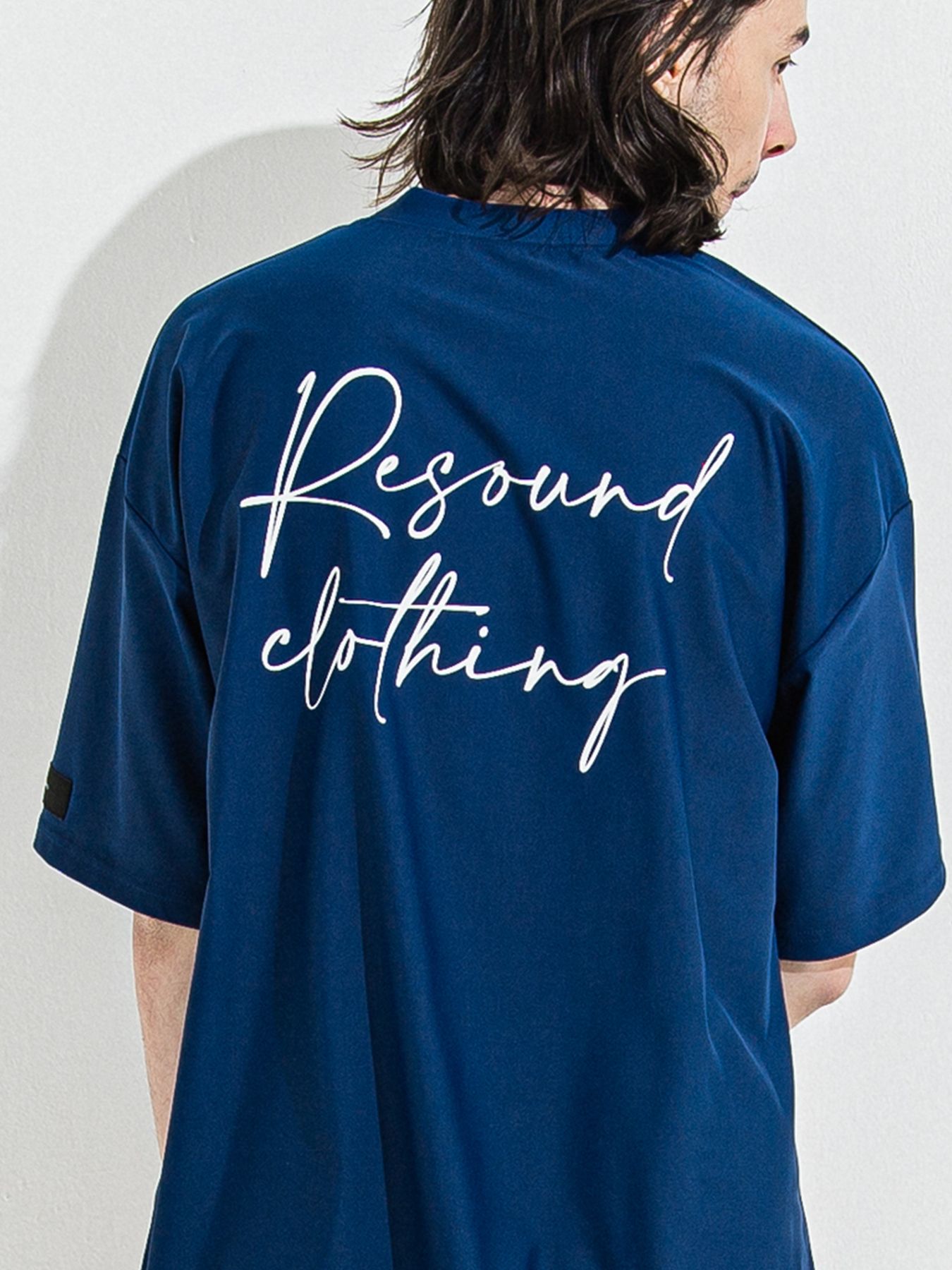【予約品 】ID RASH OVER T / ラッシュガード IDオーバーサイズTシャツ / ネイビー