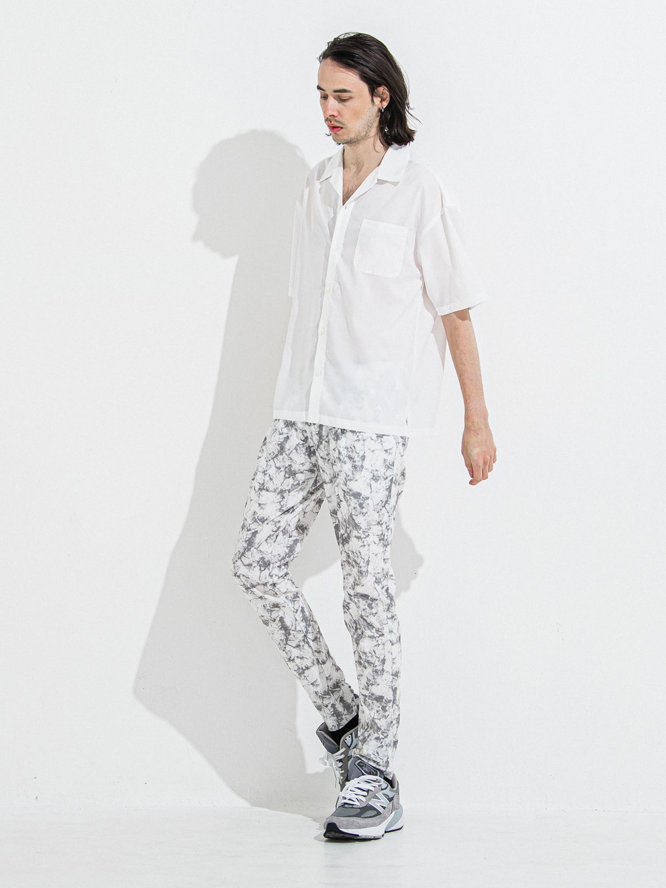 【予約品 】ZACK HALF SHIRT / ザックハーフスリーブシャツ / ホワイト